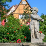 Skulptur auf dem Schlossberg